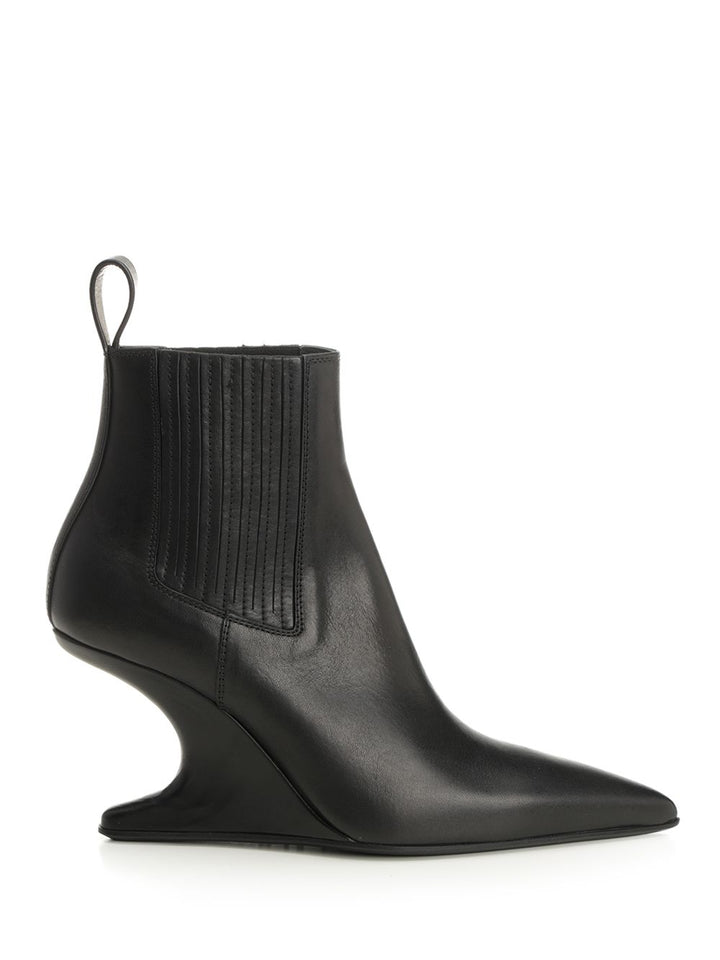 Rick Owens Sharp Ankle Boots - Black | dbdc2df564c1156bd6c6398122767aac71263c26