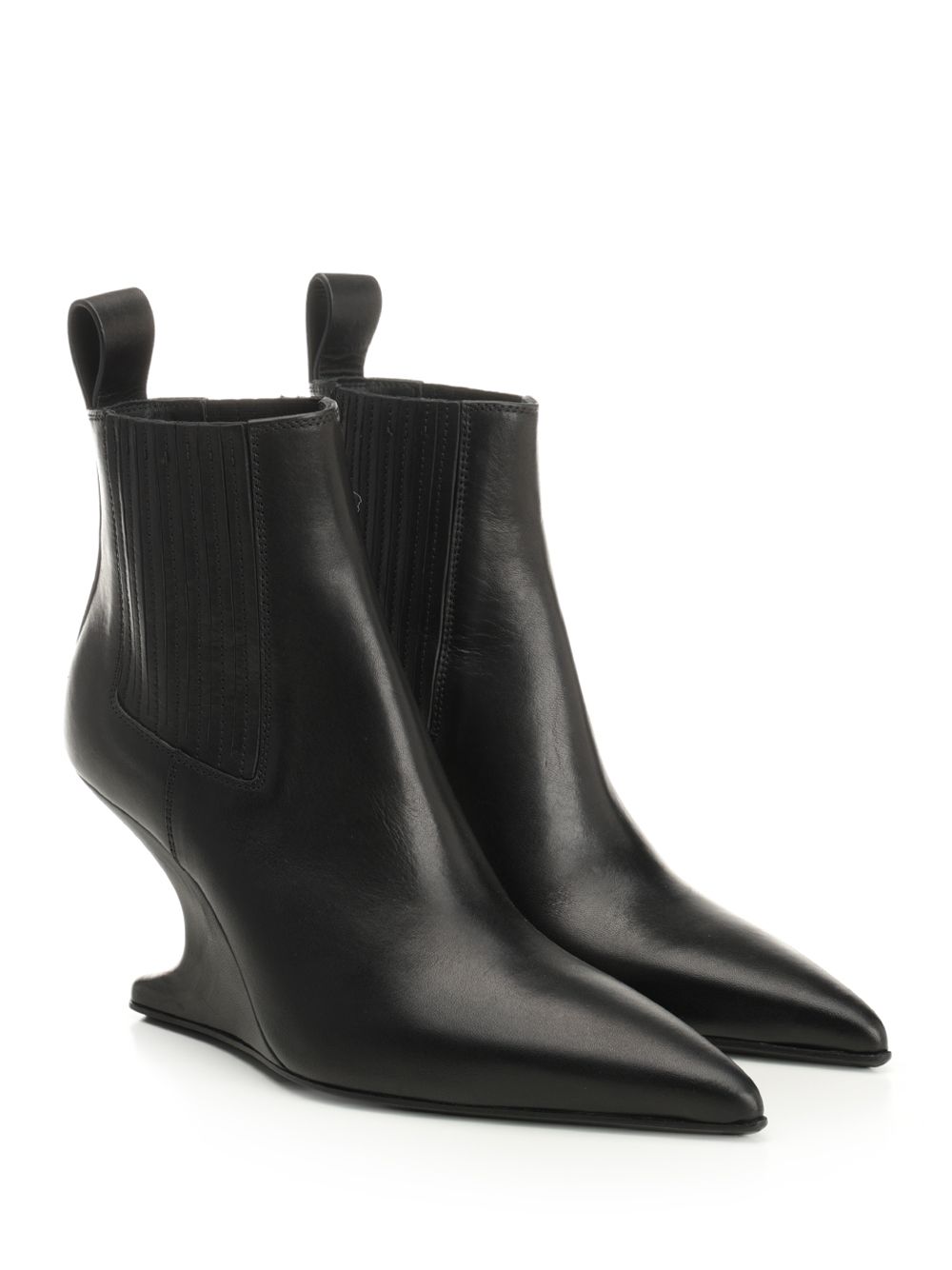 Rick Owens Sharp Ankle Boots - Black | f75a252dfef25c0a44a5dcc18da0d36b6d0d8c9c