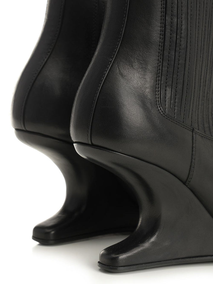 Rick Owens Sharp Ankle Boots - Black | d4d4413a129c14ed5f7bbebb7e8c1ab48497cf9c