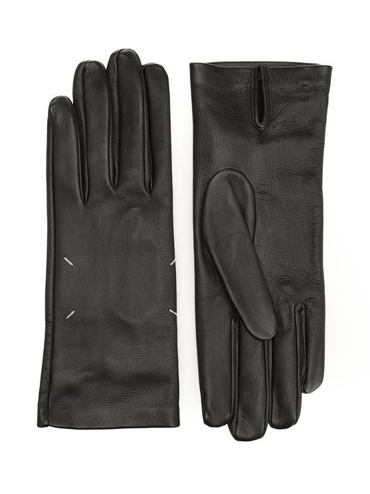 Leather Gloves Black