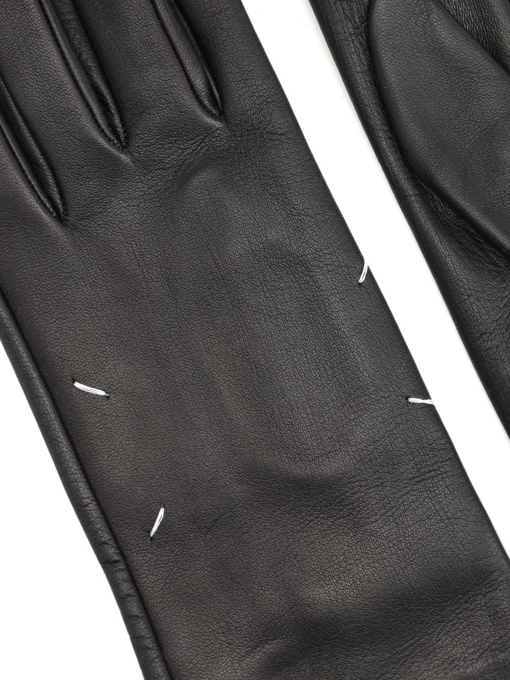 Maison Margiela Leather Gloves - Black | c7462730900deb521823d6749aeb34852eac558f