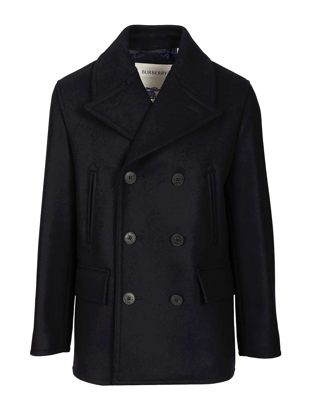 Burberry Pea Coat Jackets - Blue | 4c75c63bdf0d77131f0310cd4fe97e2064950648