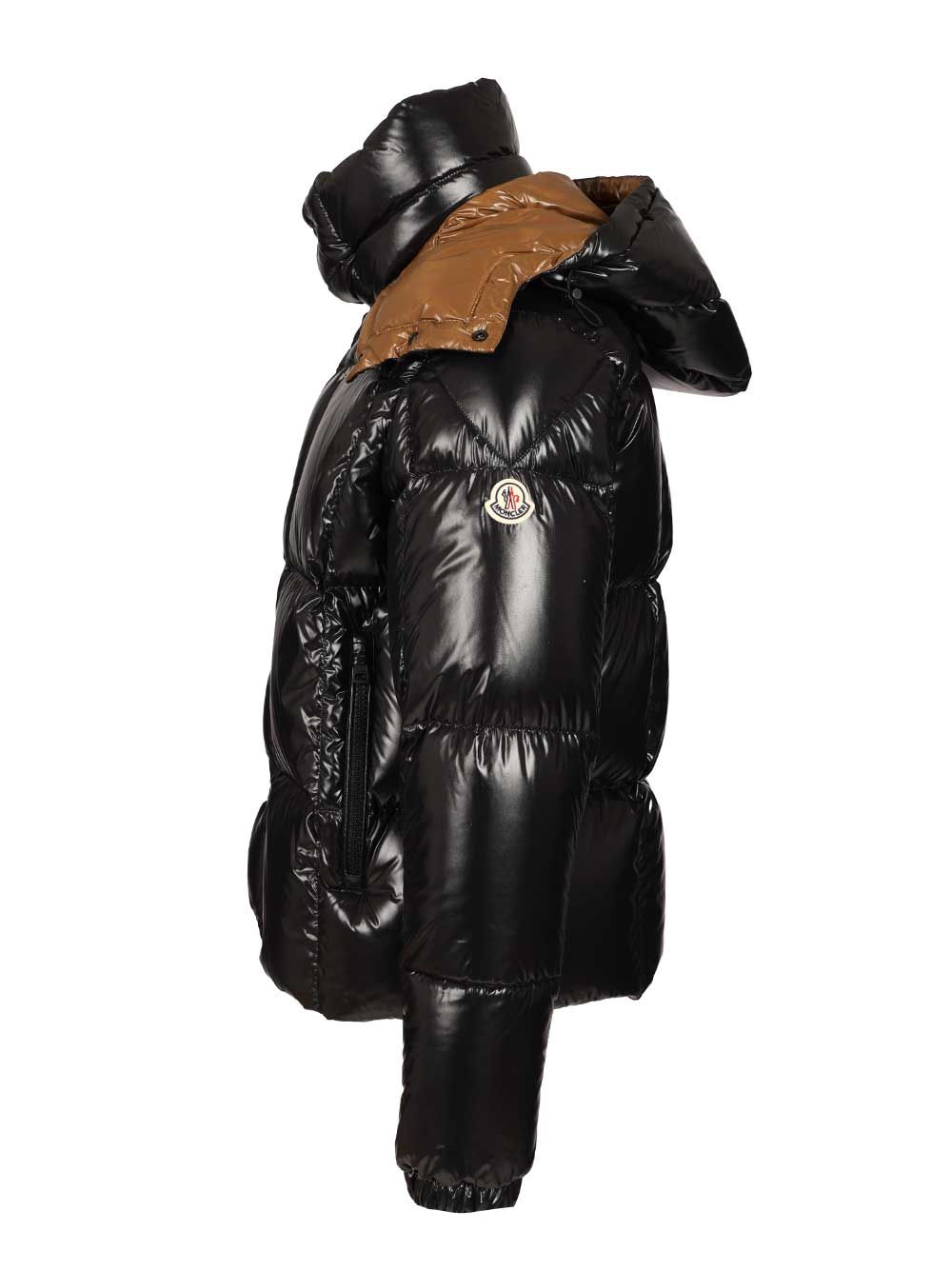 Moncler Parana Short Down Jacket Jackets - Black | 53ab0055eb6b7f93e129e40cbb0f327f5d28c715