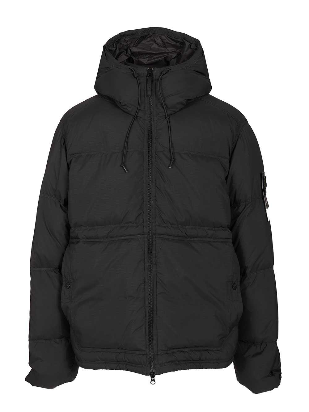 Stone Island Down Parka In 6.6 Cordura® Ripstop Nylon Jackets - Black | d331aac4637b4ee3782baf5c99d25656aaf32b14