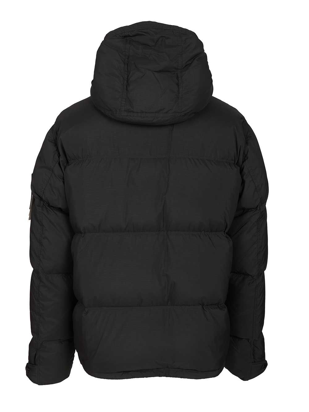 Stone Island Down Parka In 6.6 Cordura® Ripstop Nylon Jackets - Black | 4dca3582f067372ecd9f38fea76dc7c289fb97fd