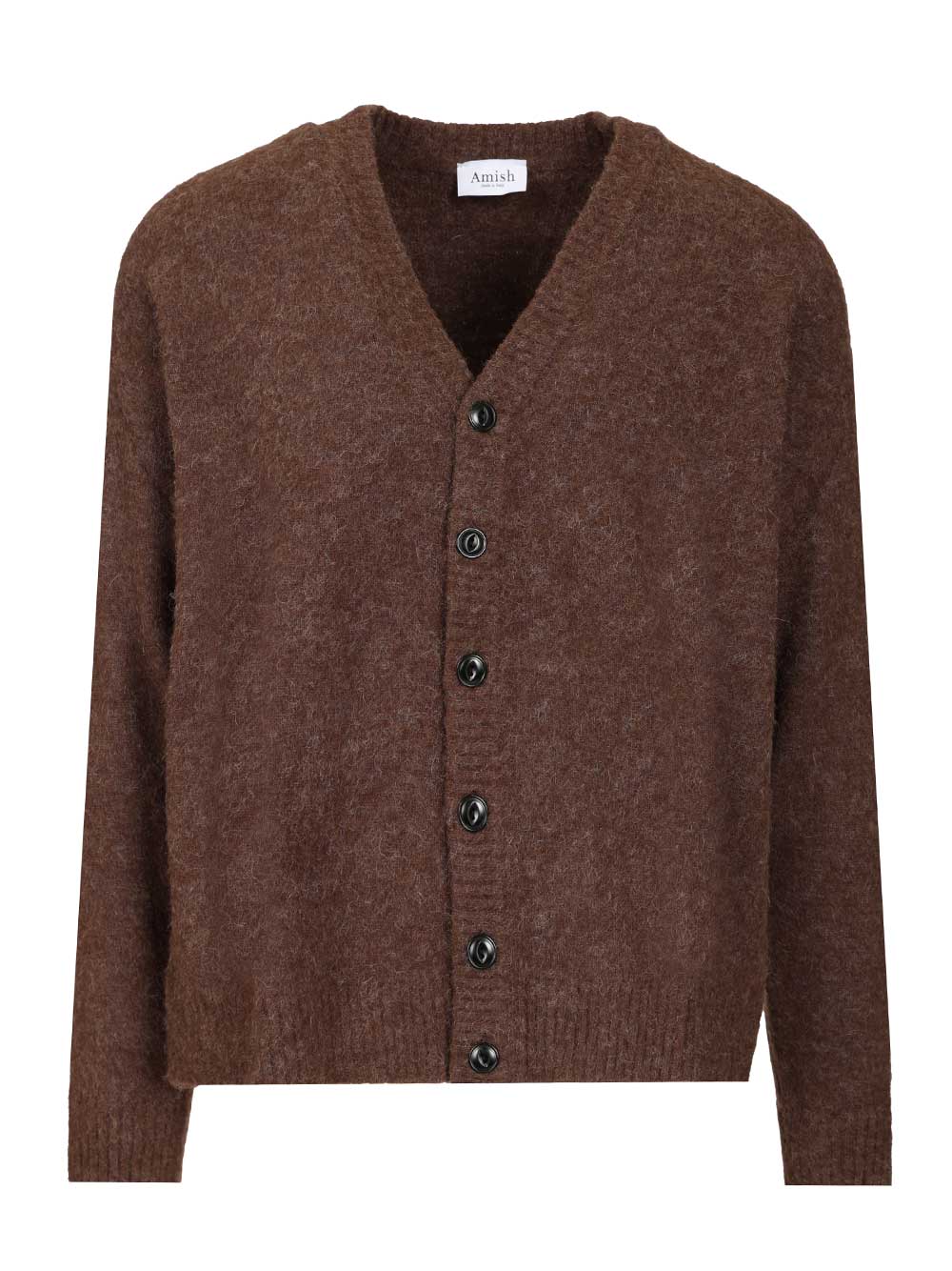 Amish Oversized Cardigan Knitwear - Brown | f28c2384525ce48483113c9ca25e463dd3c2220d