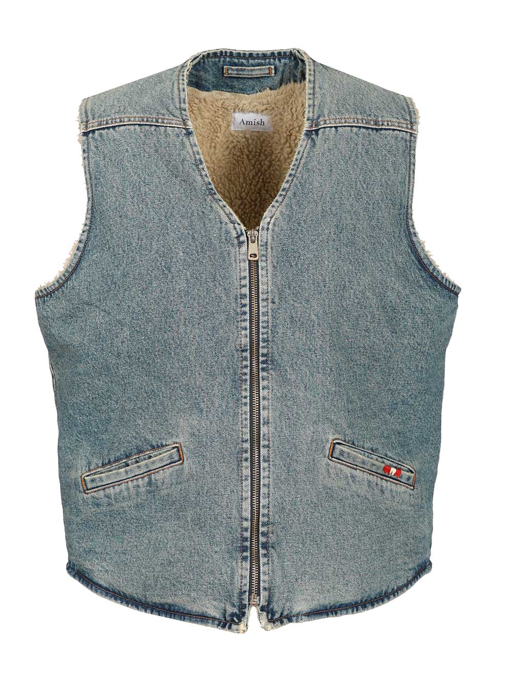 Amish Denim Vest Jeans - Blue | 73b87e40db1349eaf39e05901350a84414395d5d