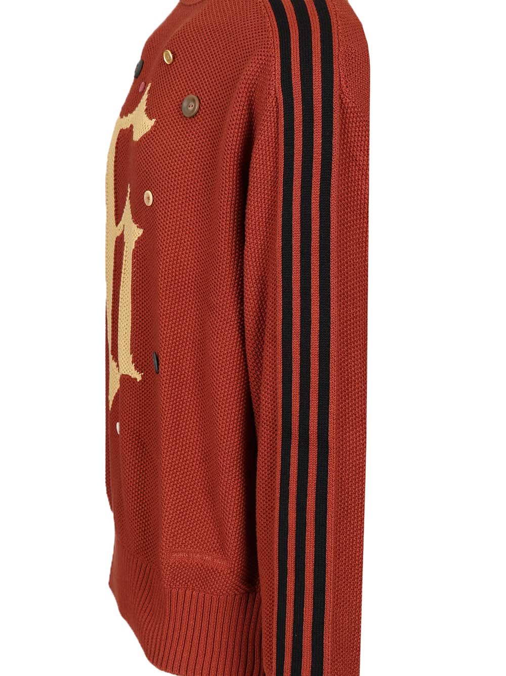 Adidas X Song For The Mute Cotton Sweater Knitwear - Red | 0f3338641fb13829affe169605518eaafa9684f1