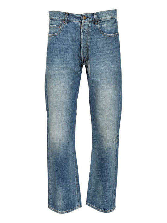 Five-Pocket Jean Jeans Blue