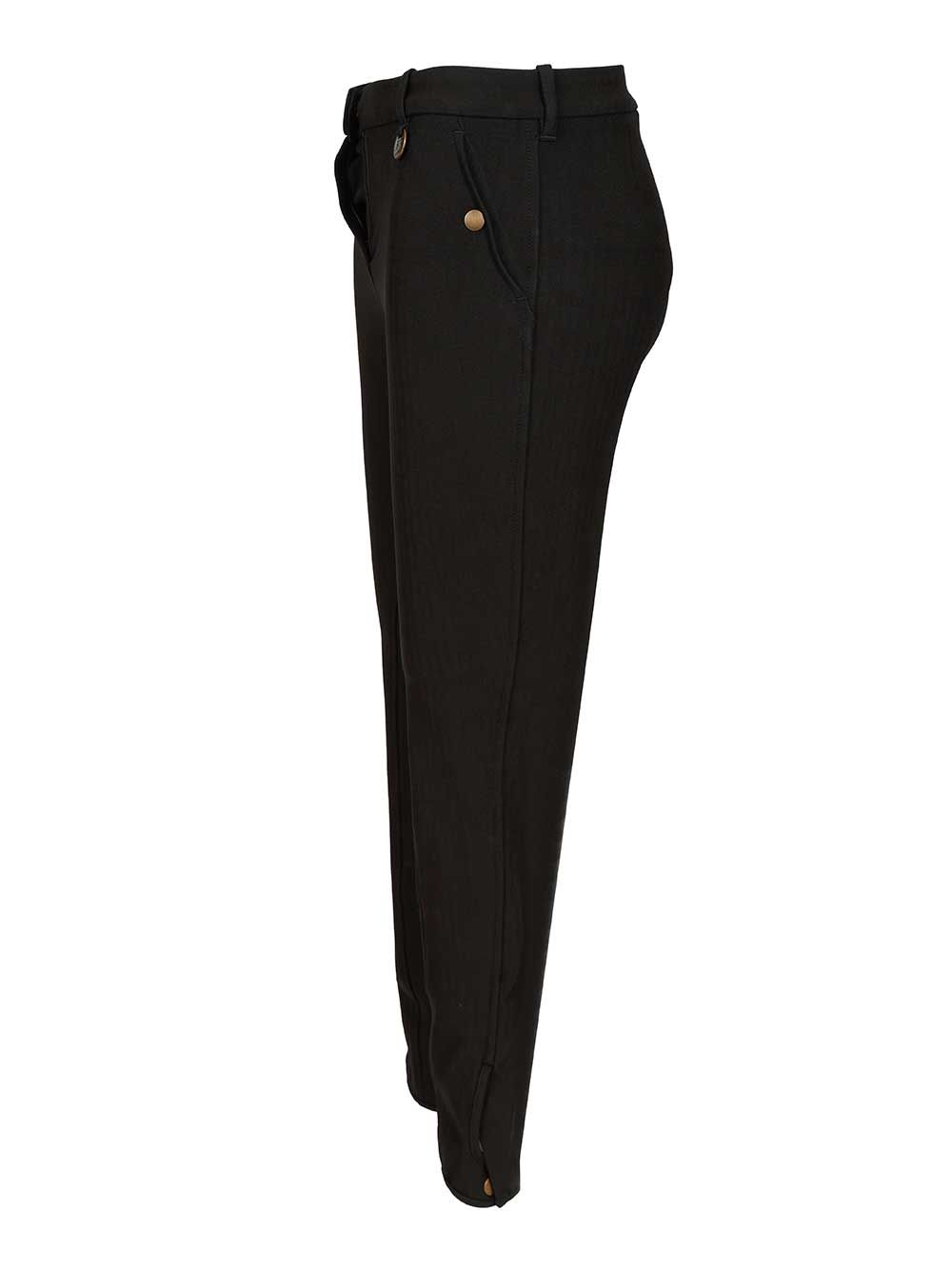 Burberry Jodhpur Trousers - Black | fae40a82f66e5e8ae956ddf0f01e6f48004dd278