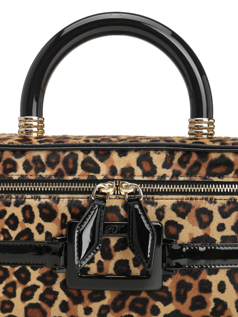 Roger Vivier Belle Vivier Leopard-Print Buckle Tote Bag Handbags - Animalier | f5521715cba0a6892b9ebd234e48dad7fafffe89