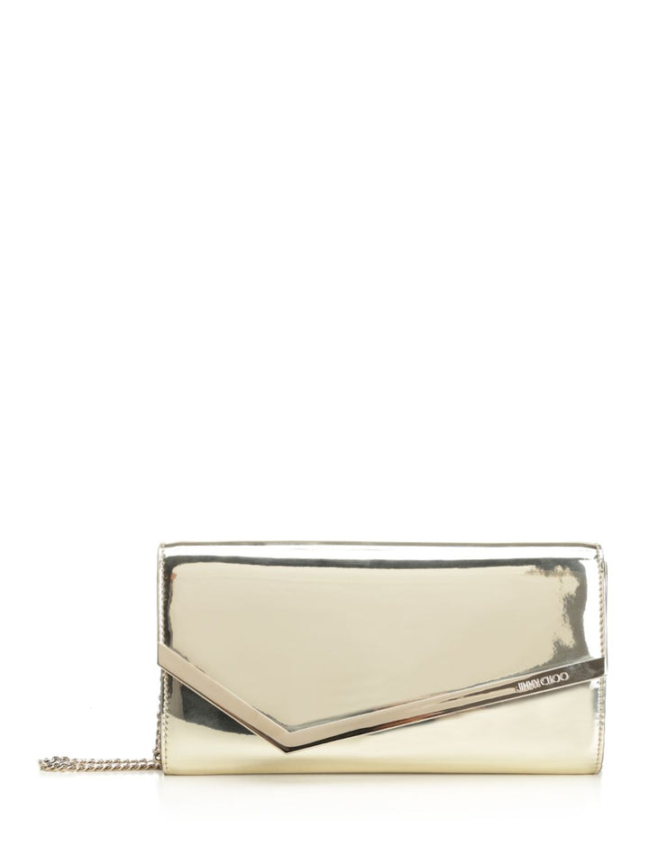 Jimmy Choo Emmie Sillver Clutch Clutches - Gold | a3a49dac0badd11b9146b0400a188abb6f6a6dd4