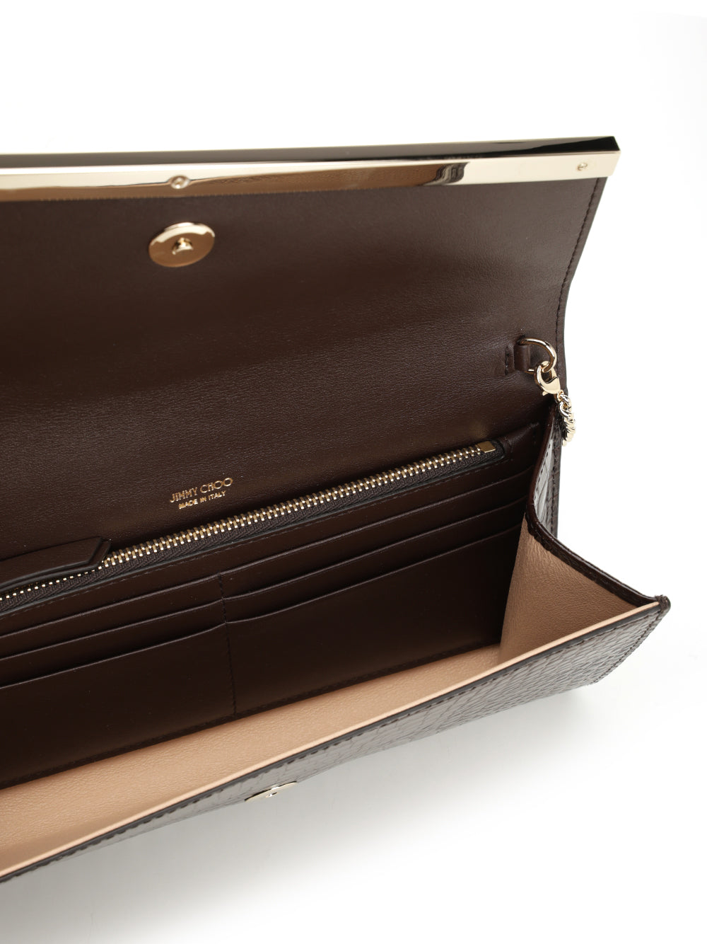 Jimmy Choo Emmie Clutches - Brown | 90f9f8eabb45a857cad4d985c7def1a88de819b7