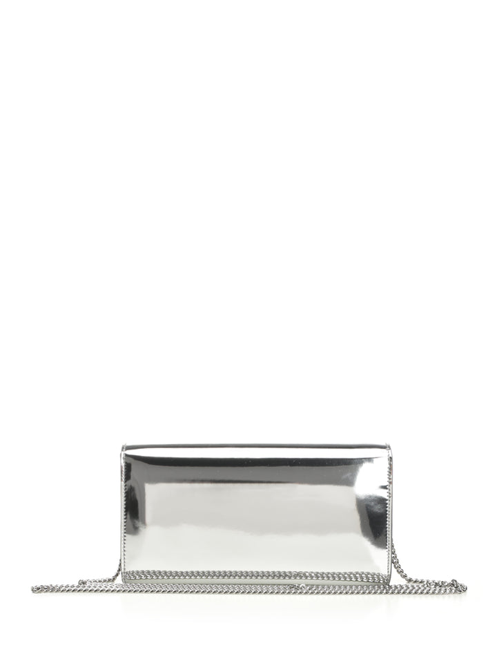 Jimmy Choo Emmie Sillver Clutch Clutches - Silver | 7acb624f038cccfb01f2317264cabd944949633e