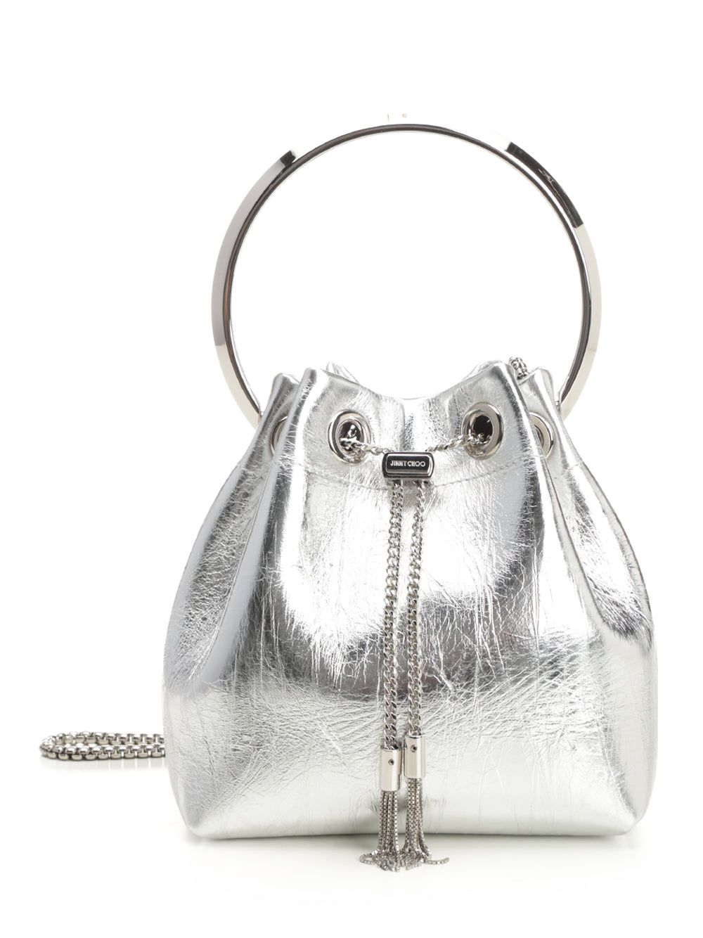 Jimmy Choo Bon Bon Handbags - Silver | 63b5817bd7e9c674a608c9e0ab05864f12cae4cb