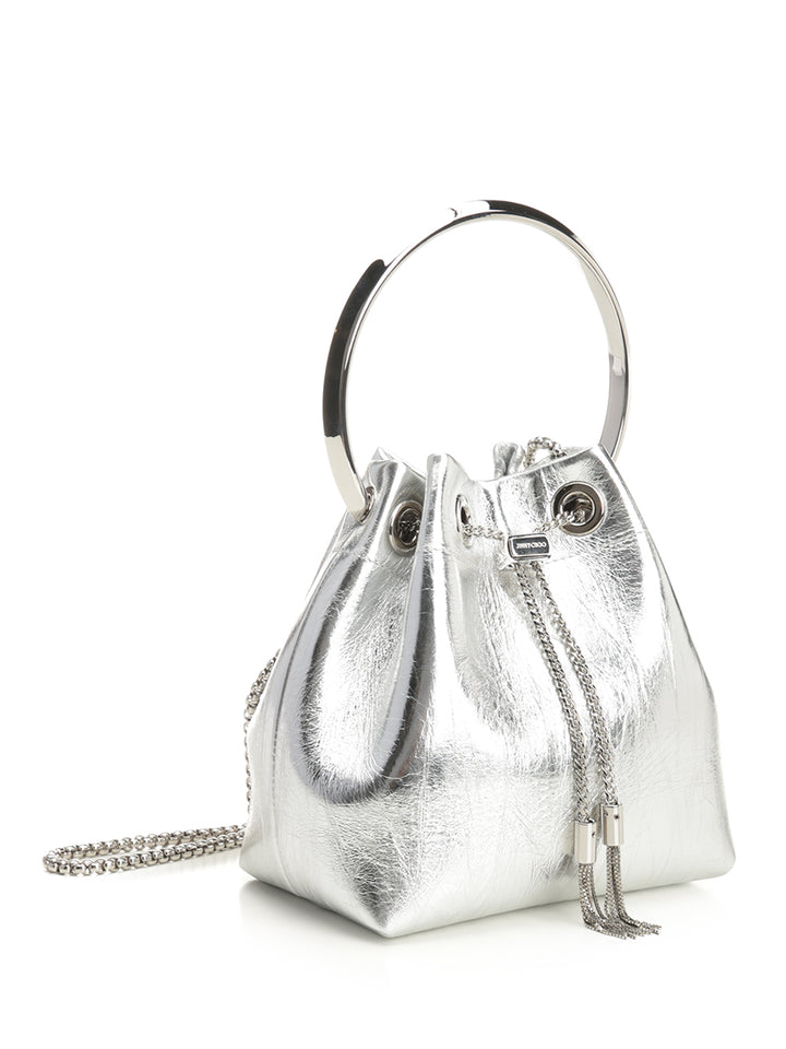Jimmy Choo Bon Bon Handbags - Silver | 0eb9ef4505a7e2e2c71ccfe90c38e7ef2144dbc2
