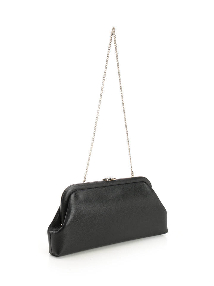 Jimmy Choo Leather Clutch Clutches - Black | 7e7801b98324dc7615c395531d24f5efa3ce7106