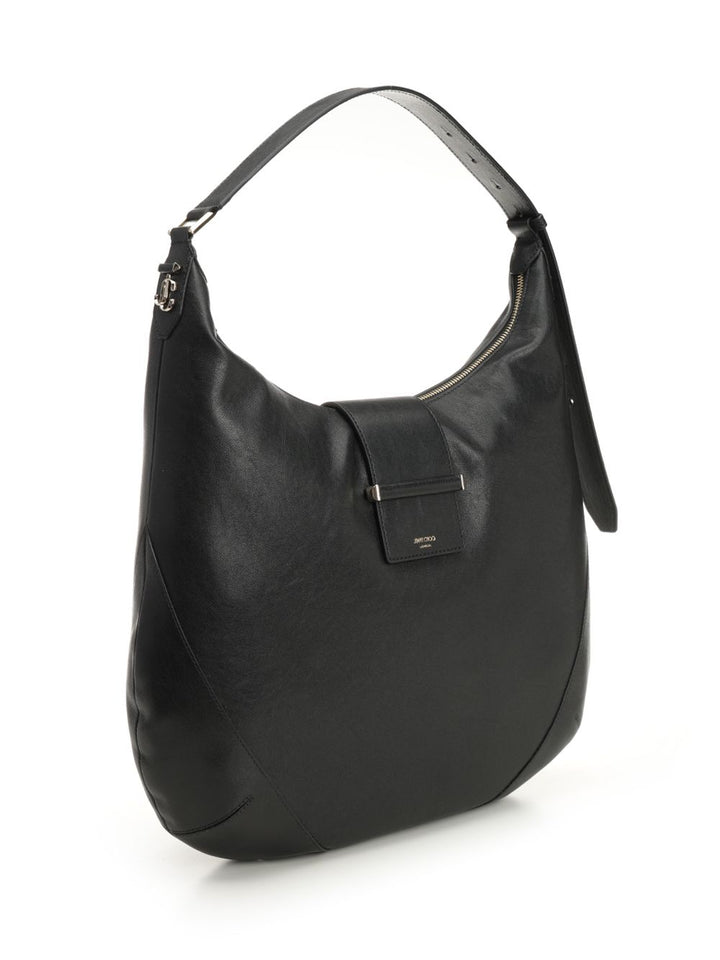 Jimmy Choo Bar Hobo Shoulder Bags - Black | 8ad8038c8ecb0e59d4e2ce538775e252c0b90d50