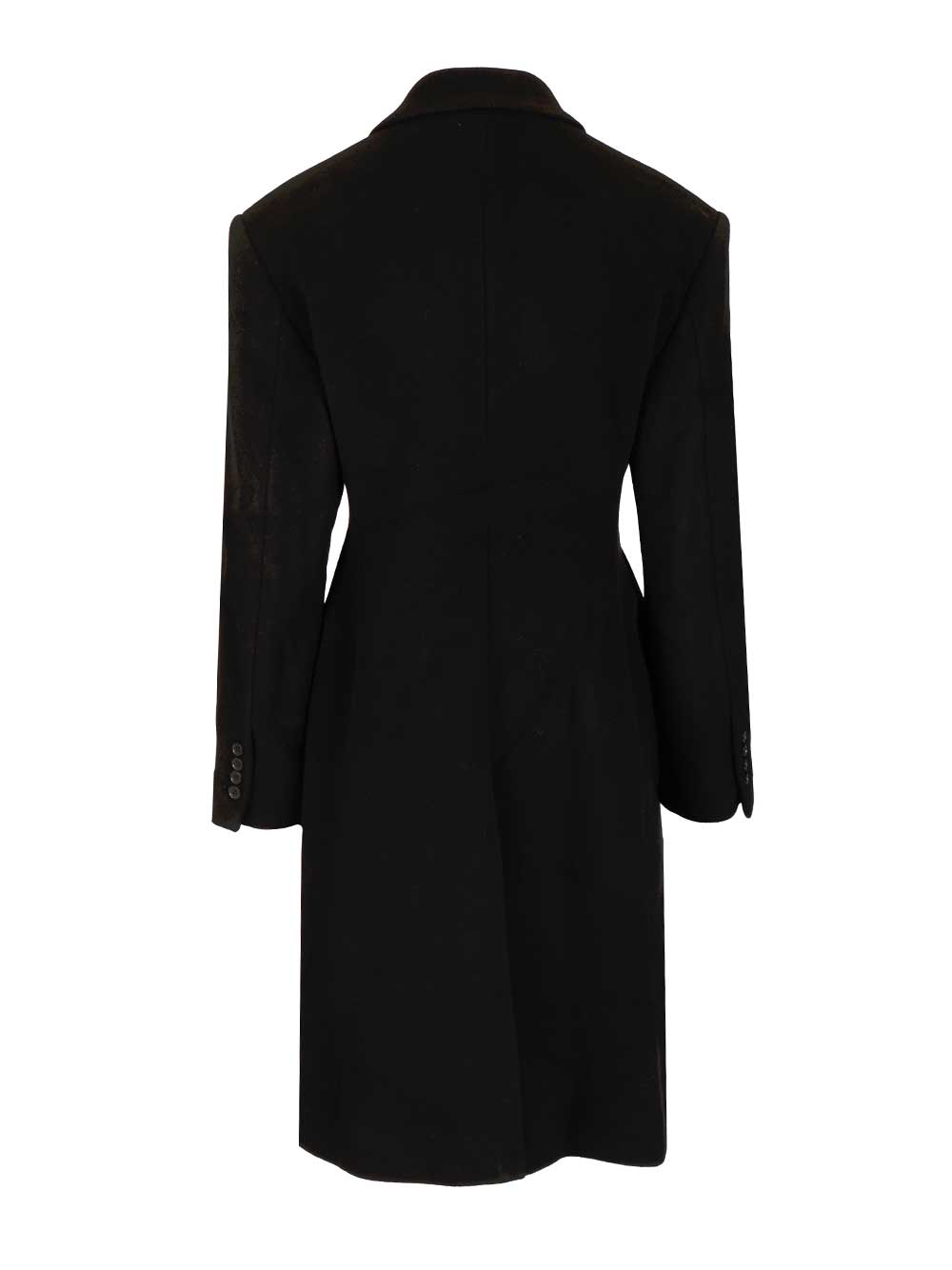 Filippa K Harper Double-Breasted Coat Coats - Black | f7d724f7ca4b282088788383f48accb6d9035a90