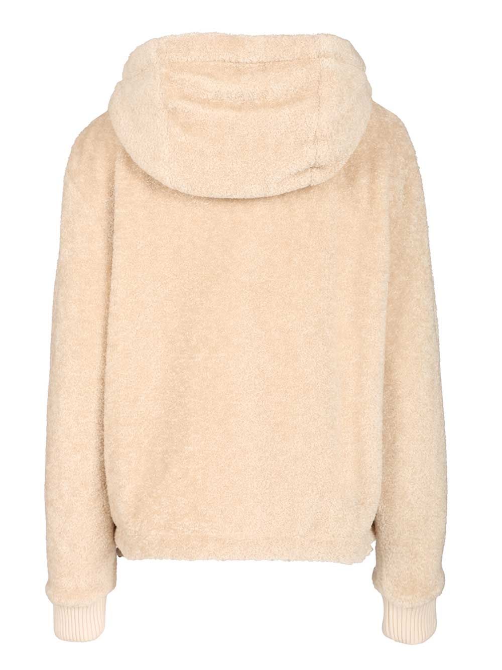 Moncler Padded Sweatshirt Knitwear - Beige | d7854bfdd54aac2ee1320b30ad04013add54134c