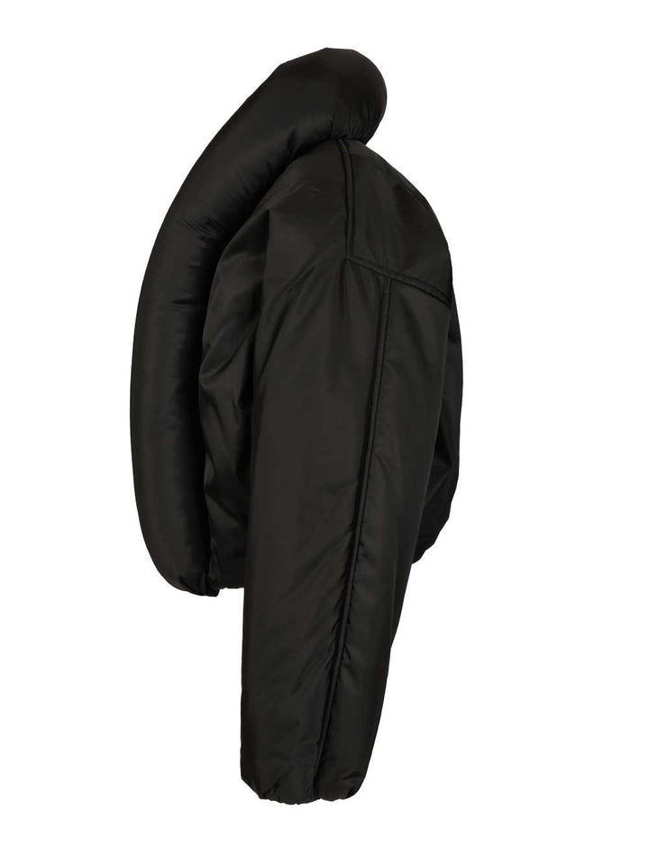 AlaÏA Padded Bomber Jacket Jackets - Black | 61e9c77a1911d18f46bcea7b0e255f2cb7c7619d