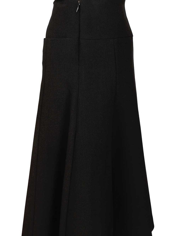AlaÏA Skirt With Slit Skirts - Black | 13e554ac97e5d347f082a281ffdf9bc7c2ab2e4e