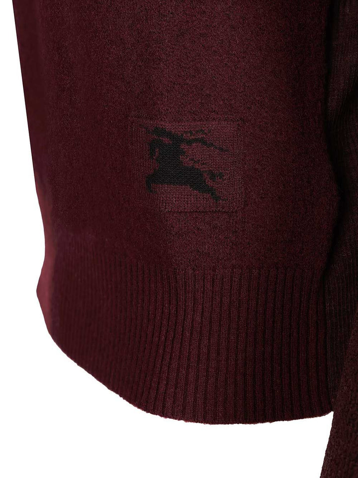 Burberry Wool Blend Sweater Knitwear - Bordeaux | 3448b3906db31dce3601432fb4effeccac40b400
