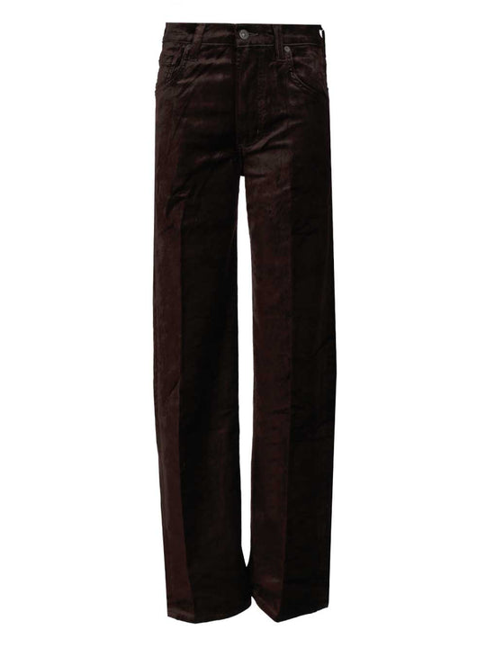 Ayla Baggy Trousers Brown