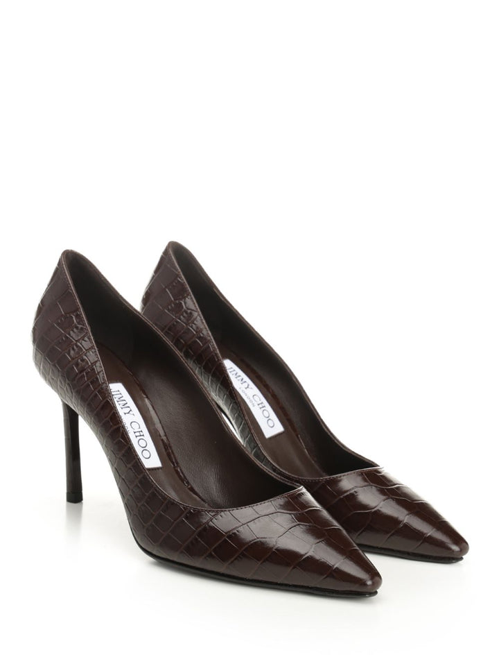 Jimmy Choo Romy Pumps - Brown | 902ecc4fd00d676d20a639b989b9cfaf9c3205b4