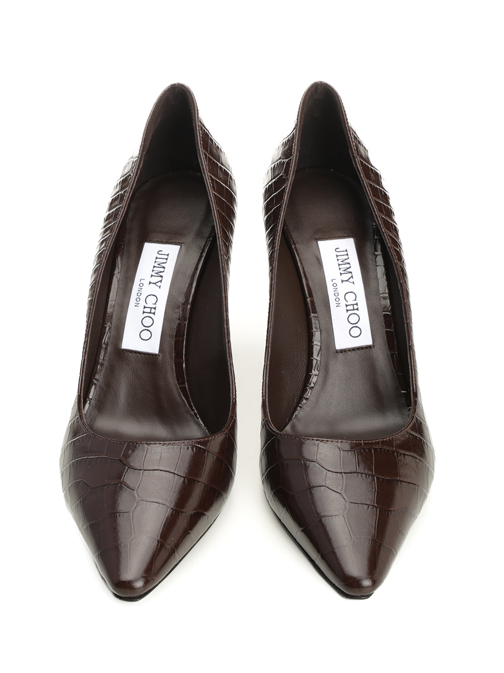 Jimmy Choo Romy Pumps - Brown | 249c2eac74d6b8d408538440be99fe4c720cf274