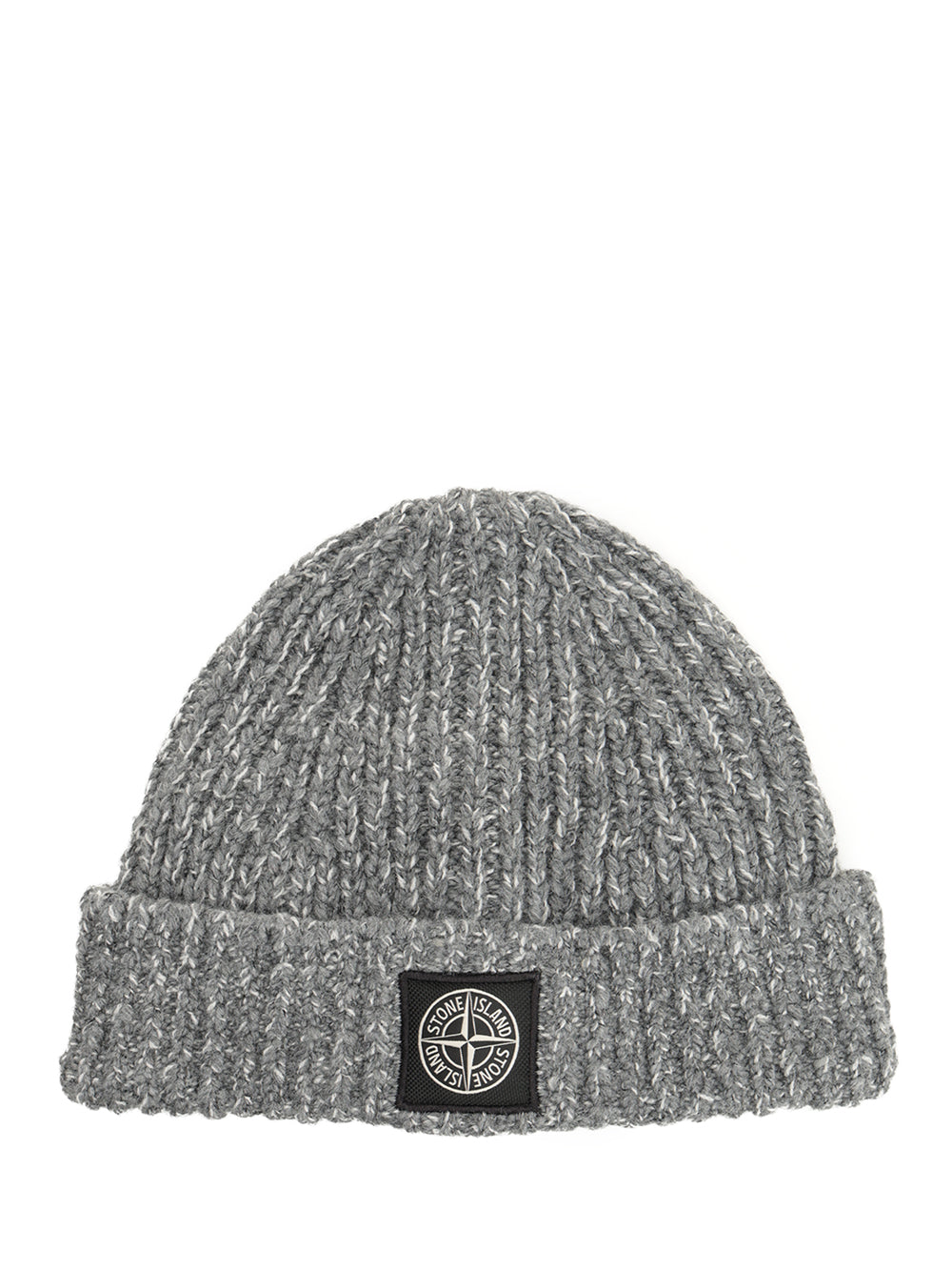 Stone Island Mouliné Wool Beanie Hats - Grey | 92ecdb6cb06c9439d9f80c75125b19bbef7a0778