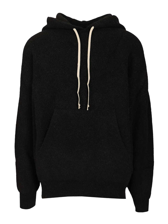 Hun Hoodie Knitwear Black
