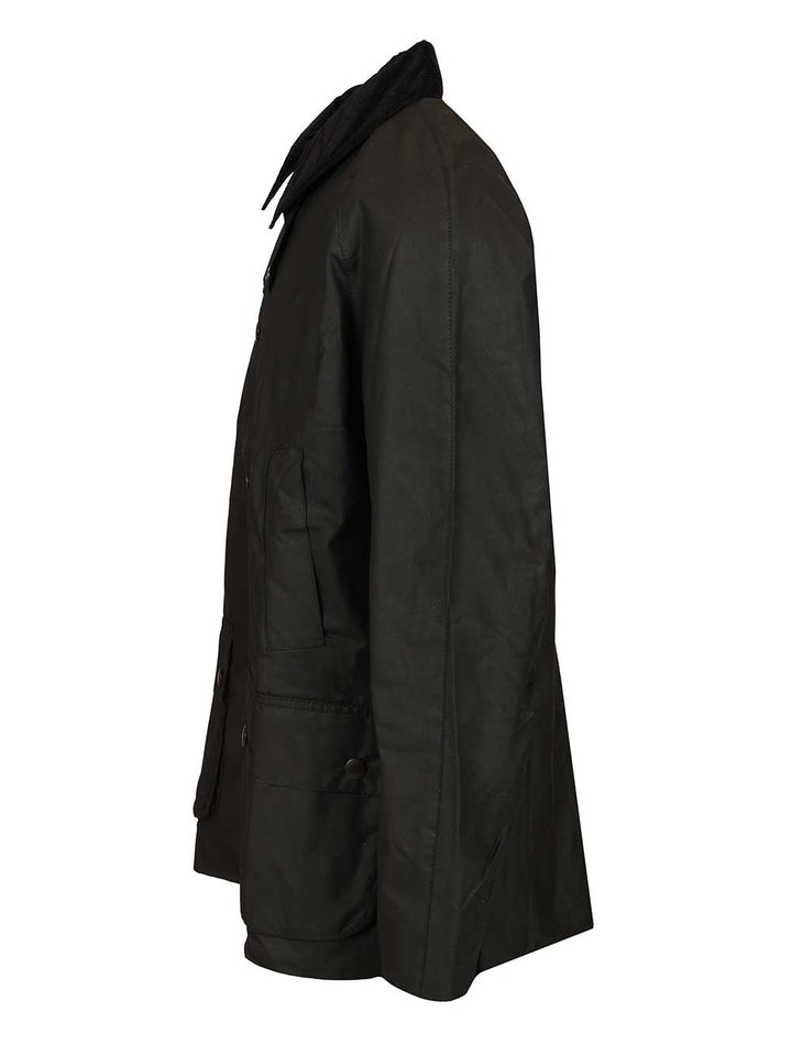 Barbour Ashby Wax Jacket Jackets - Green | e88dfc02939f96c46d0fbe96367fe5a442344991