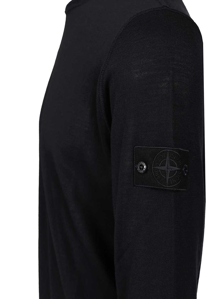 Stone Island Crew Neck Sweater Knitwear - Blue | 6d8b7a4c3e0667a92ecd99587a8fccb2aaf98f1f