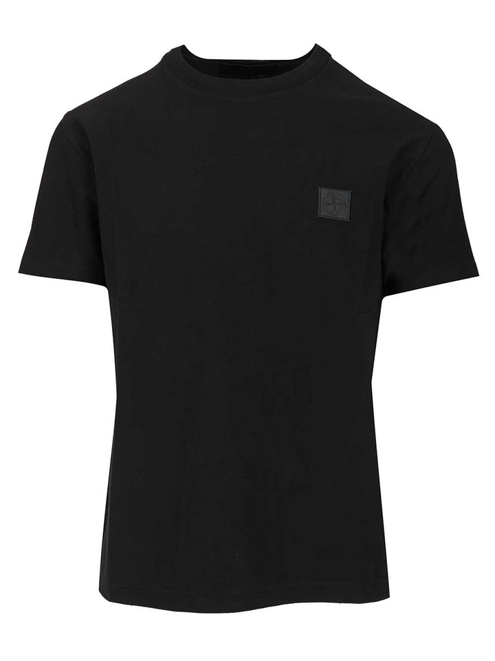 Stone Island Cotton Jersey T-Shirt - Blue | 64ba9bbe8b37f4ef2de52ff804ccfd81a5c5c6a8