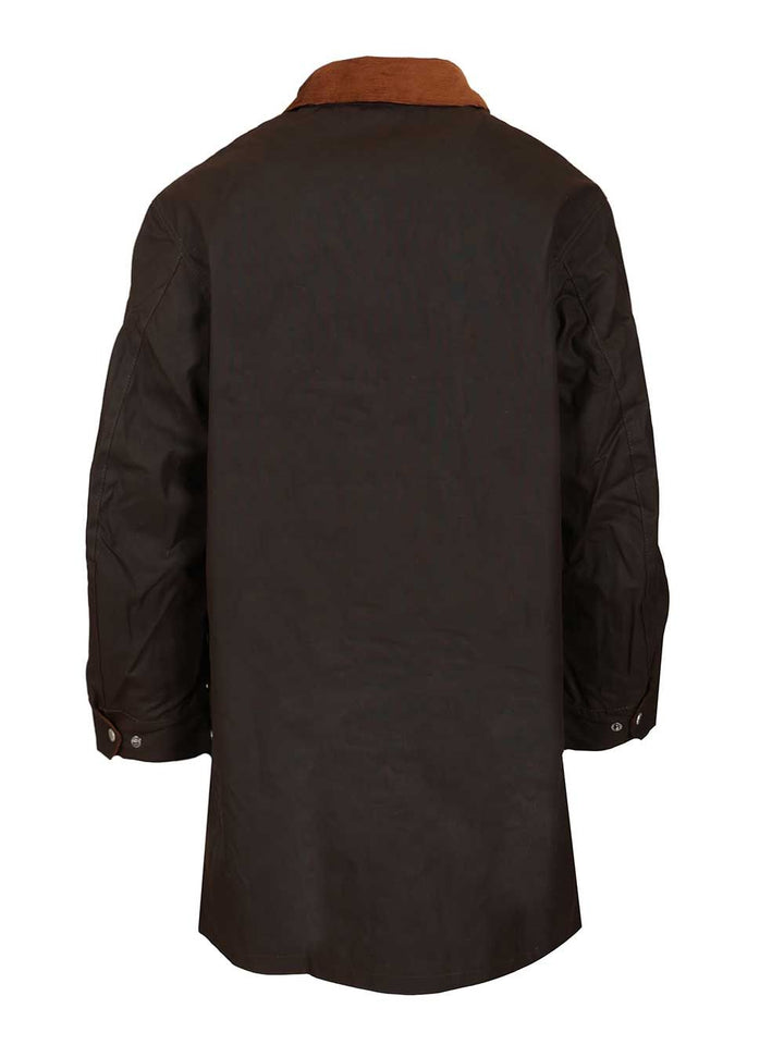 Barbour X Paul Smith Barbour X Paul Smith Long Coat Jackets - Brown | 9d283655c123c04a7bb44637a52468de971a9010