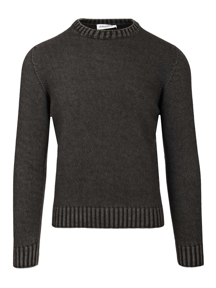 Al Duca D'Aosta Crewneck Sweater Knitwear - Grey | 6c713c15d03150154d41a837e5b6c88efda6882a
