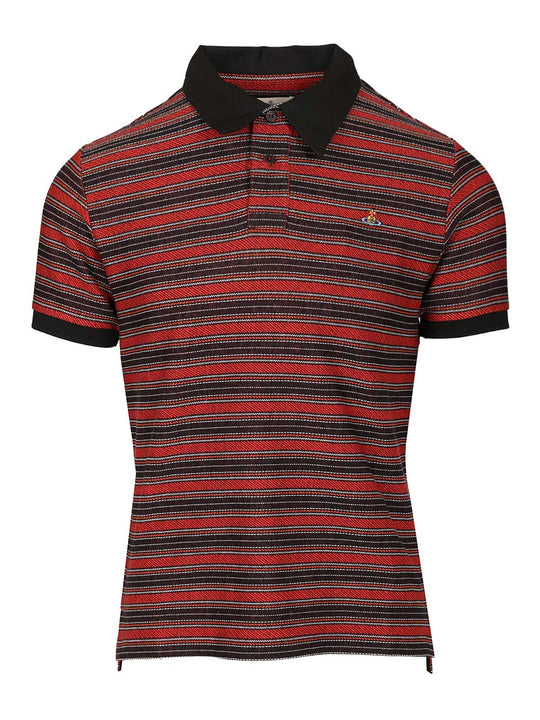 Striped Polo Shirt Multicolor