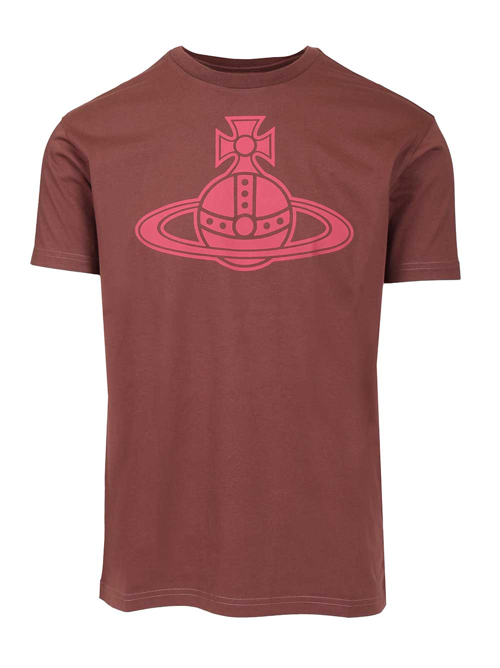 Vivienne Westwood Paris Orb T-Shirt - Bordeaux | 7f7f3380ccdb4a0fa2092fee4946f46ba616d1ad
