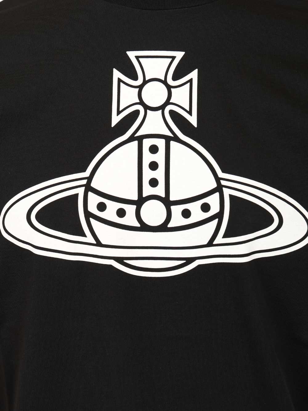 Vivienne Westwood Paris Orb T-Shirt - Black | 393543db67b4ed940da457e38f2a8d5e1cd885b3