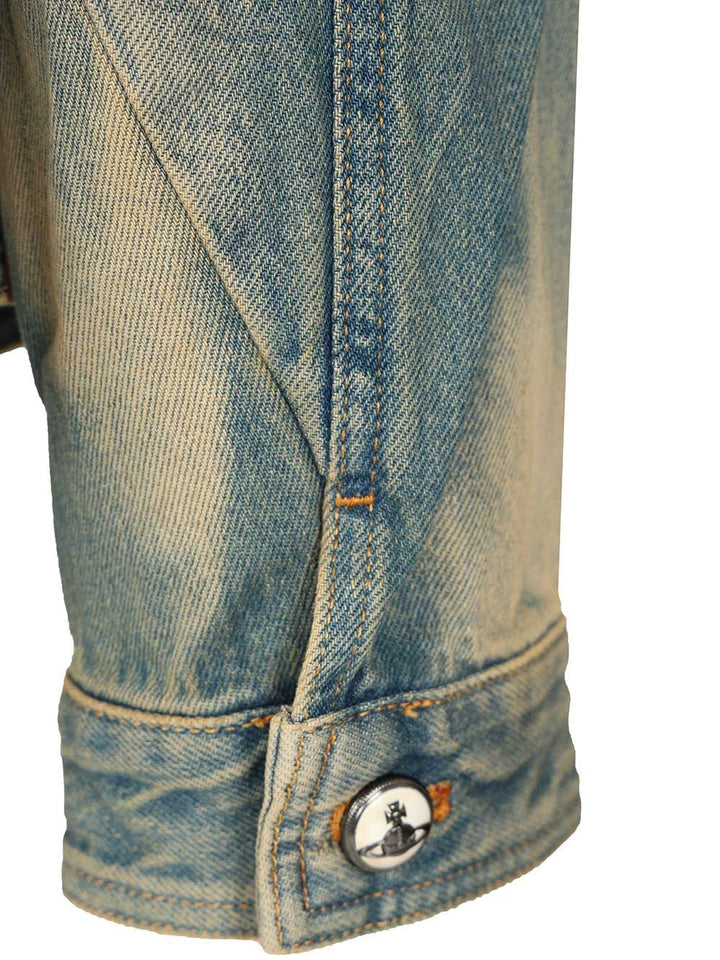 Vivienne Westwood Piranha Jacket Jackets - Blue | 81318fe992074e2f50fde8c17c5280b59a90da54