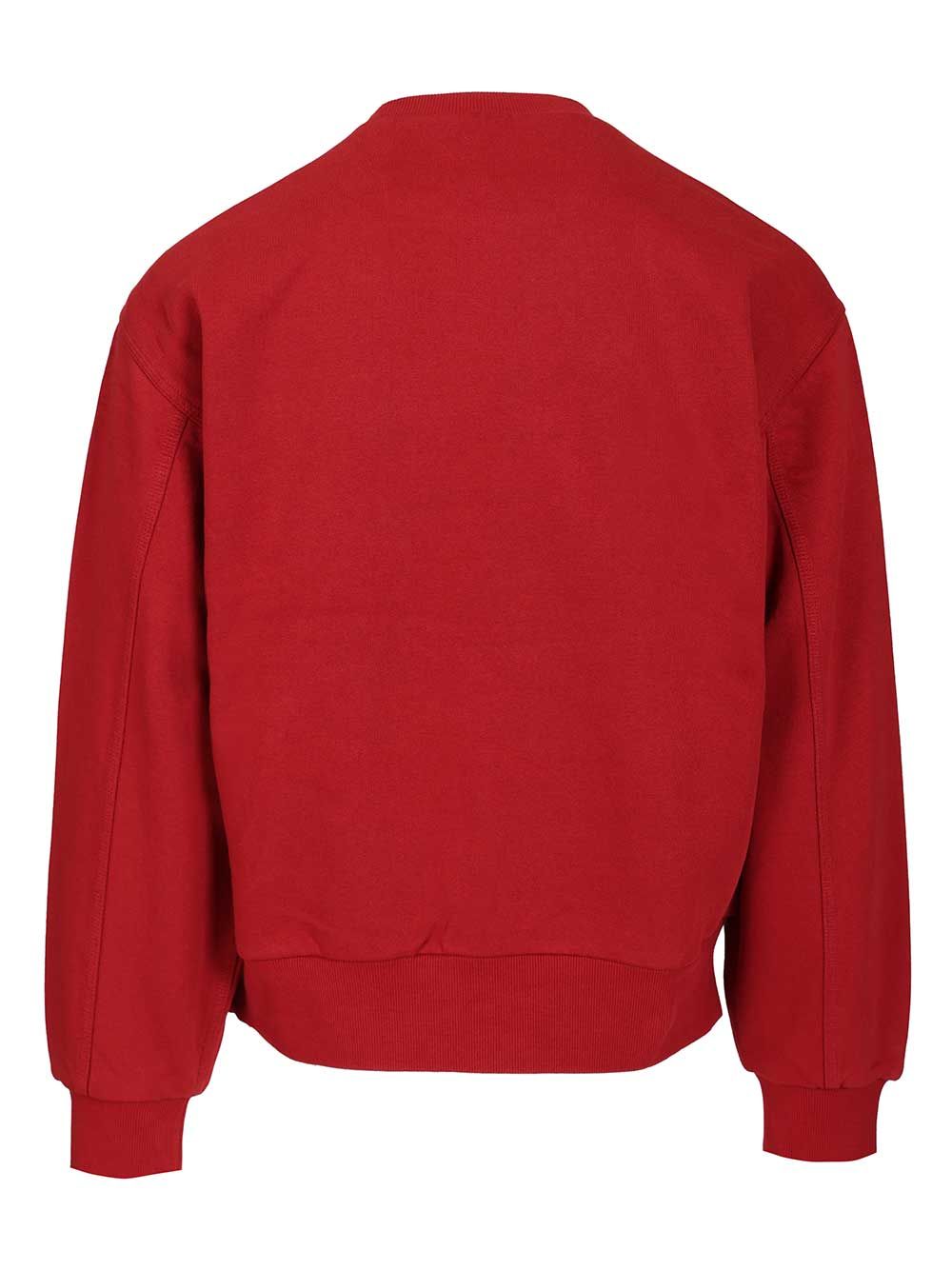 Carhartt Wip Detroit Sweatshirts - Red | e1de66777eb0a322b85e5e79546f65de9e1b4ffd