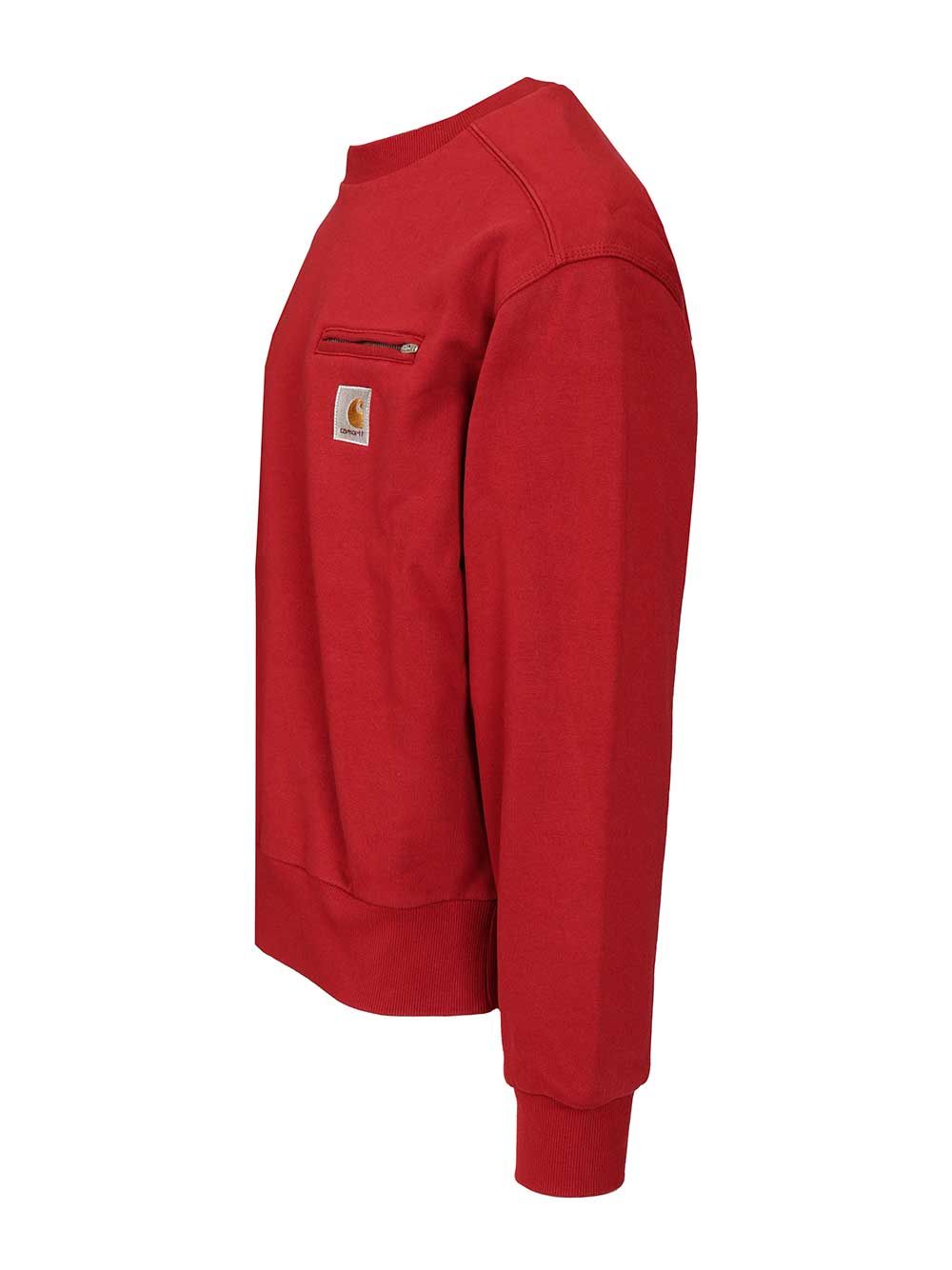 Carhartt Wip Detroit Sweatshirts - Red | e3f8bd06d6cbd5e6851fe1c96353f5c207886f3d