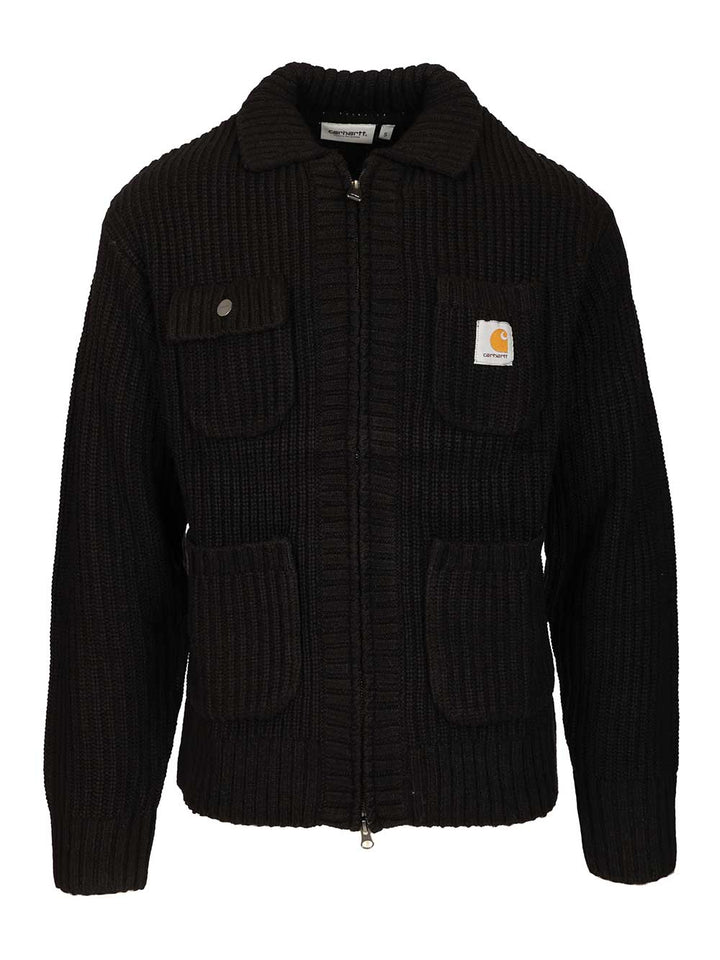 Carhartt Wip Chore Knitwear - Black | c84c6c4cc0c2e13a532820e4168195e748acd5ac