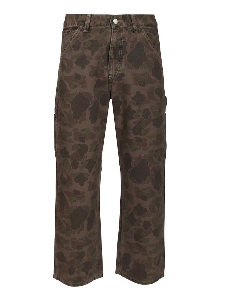 Carhartt Wip Duck Single Knee Jeans - Camouflage | a35a005cd3be5681d3765c4d0236ee945c51c5fd