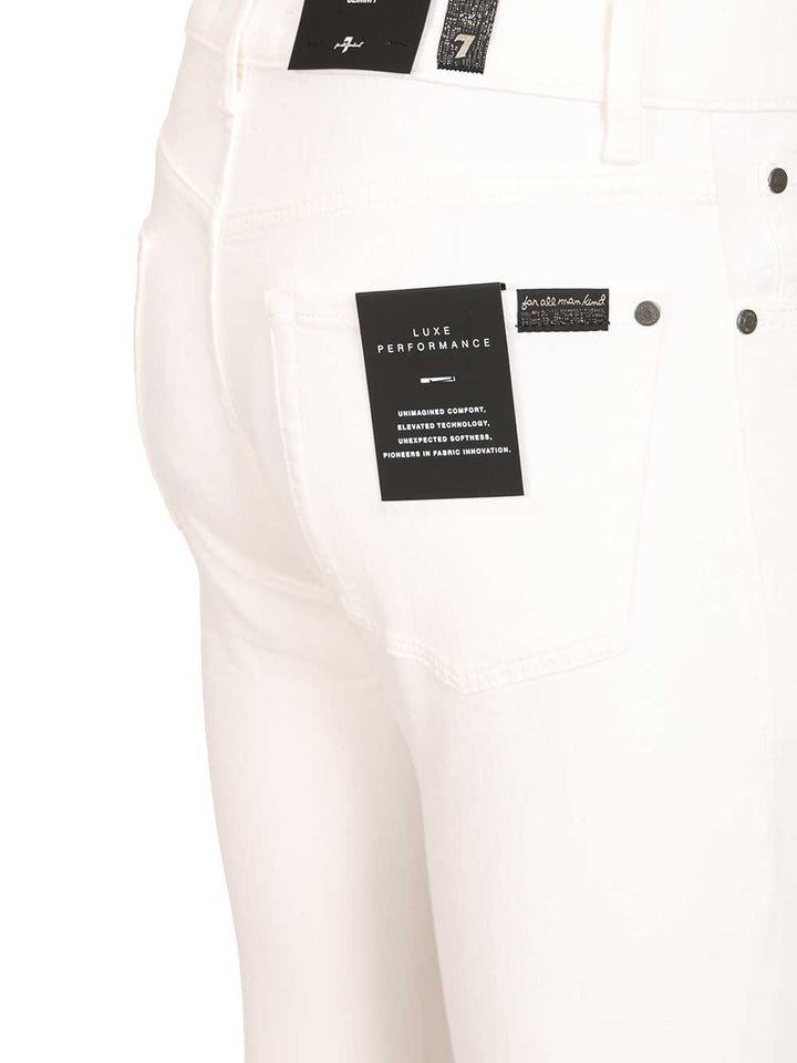 7 For All Mankind Slimmy Jeans - White | 496b5d32fa48c8c6ef66fa120ae1eaae1f2c8313