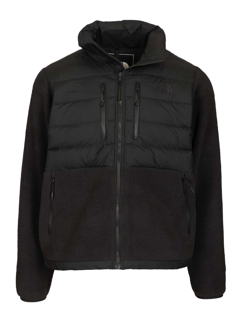 The North Face Rmst Denali Tek Hybrid Jacket Knitwear - Black | b04a68de87853a226d3014f8c4f7960229cbc2cd