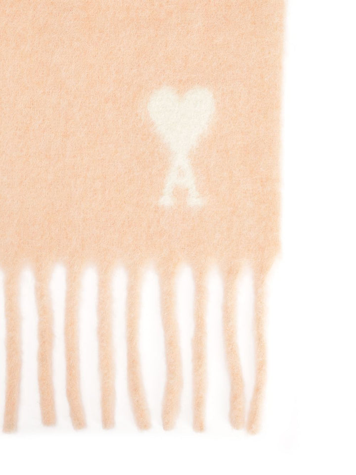 Ami Alpaca Scarf Scarves And Foulards - Rose | 690ad24a60e5df883d78700816f70020c76cff87