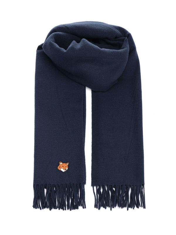 Fox Head Scarves And Foulards Blue