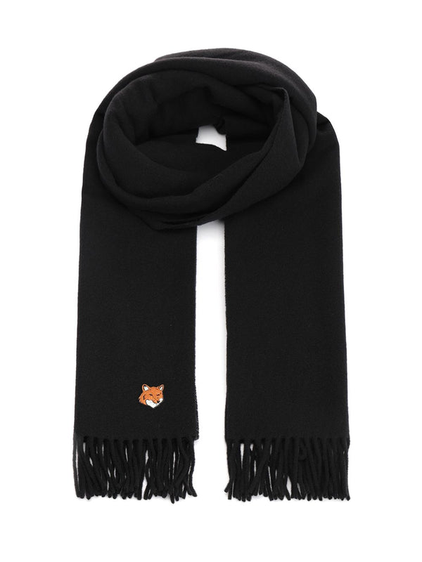 Fox Head Scarves And Foulards Black